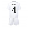 Real Madrid David Alaba #4 Hjemmedraktsett Barn 2022-23 Kortermet (+ korte bukser)